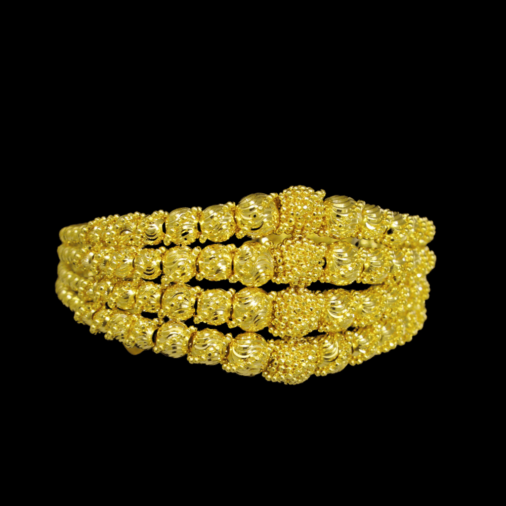 21K Gold Bangle Bracelet – SW30164